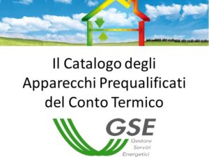 catalogo degli apparecchi prequalificati