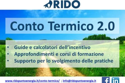 Come presentare la richiesta conto termico?