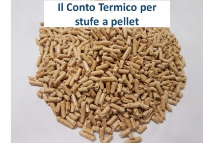 Gli incentivi previsti dal Conto Termico per stufe a pellet