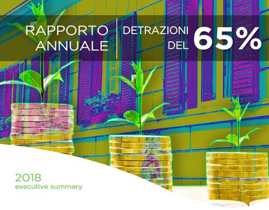 Rapporto annuale detrazioni fiscali riqualificazione energetica 2018