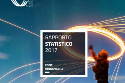 Rapporto statistico fonti rinnovabili 2017